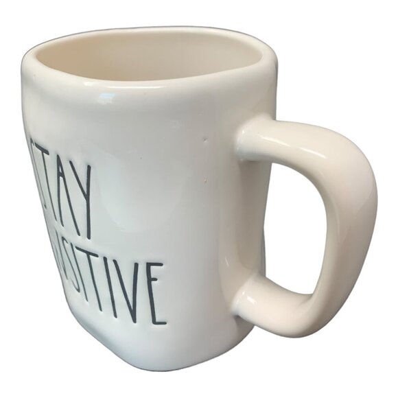 Rae Dunn Dog Cat Mug Stay Pawsitive Pet Lover Ceramic Coffee Tea Kitty Puppy Dog - Picture 3 of 6